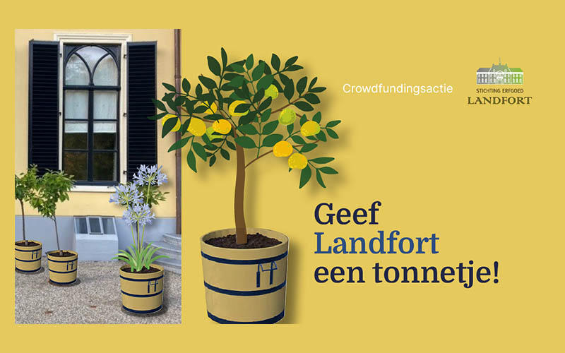 Kuipen en tonnen voor de oranjerieplanten